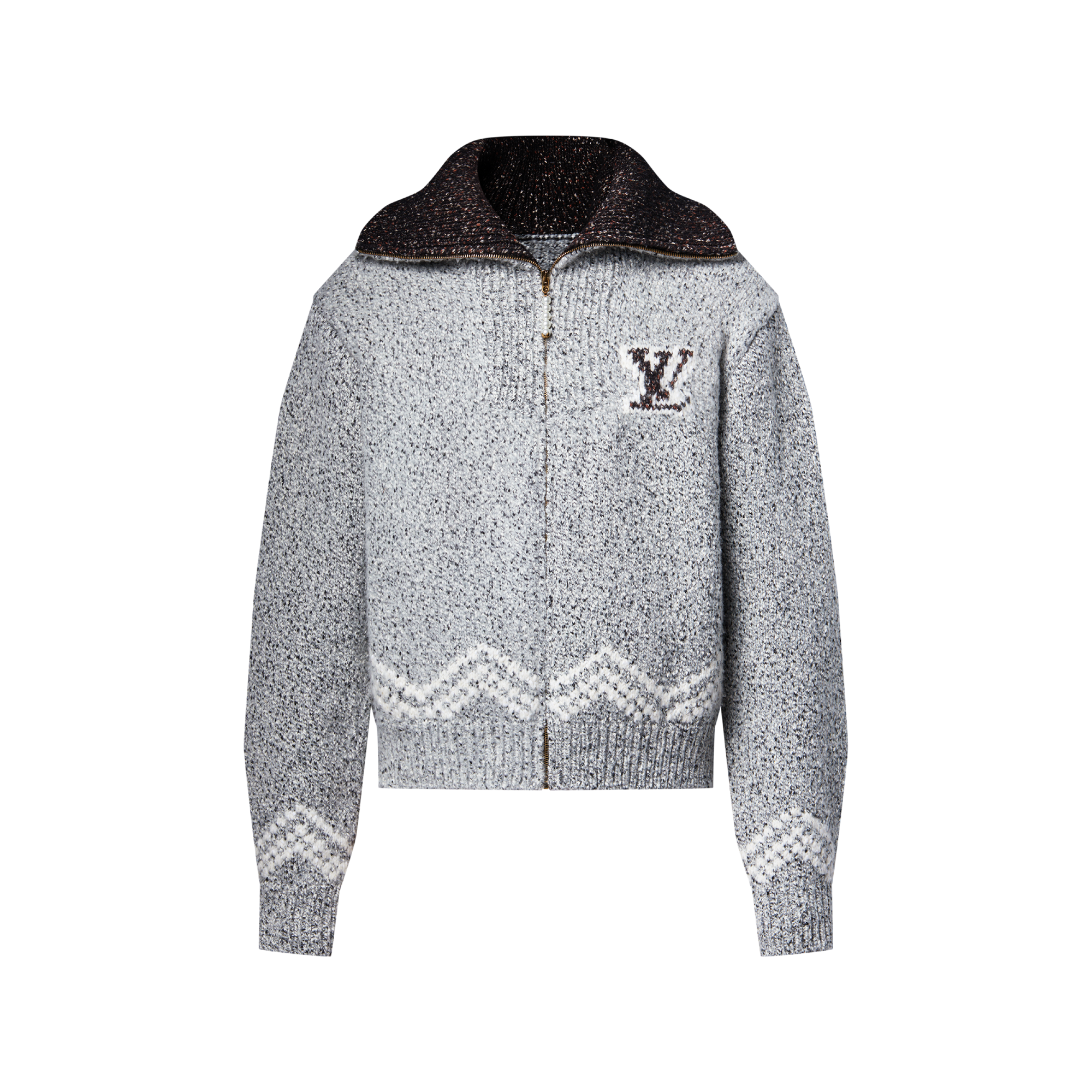 Zippered Knitted Blouson - Ready-to-Wear | LOUIS VUITTON